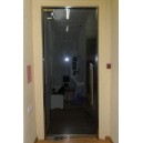 Маятниковая стеклянная дверь HDL
